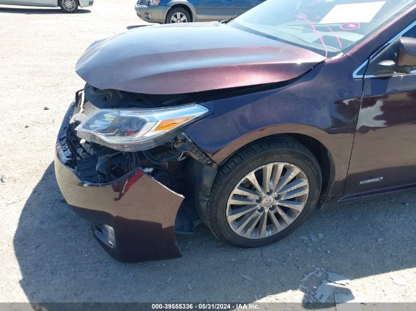 2014 Toyota Avalon Hybrid Limited VIN: 4T1BD1EB0EU024873 Lot: 39555336