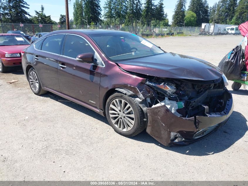 2014 Toyota Avalon Hybrid Limited VIN: 4T1BD1EB0EU024873 Lot: 39555336