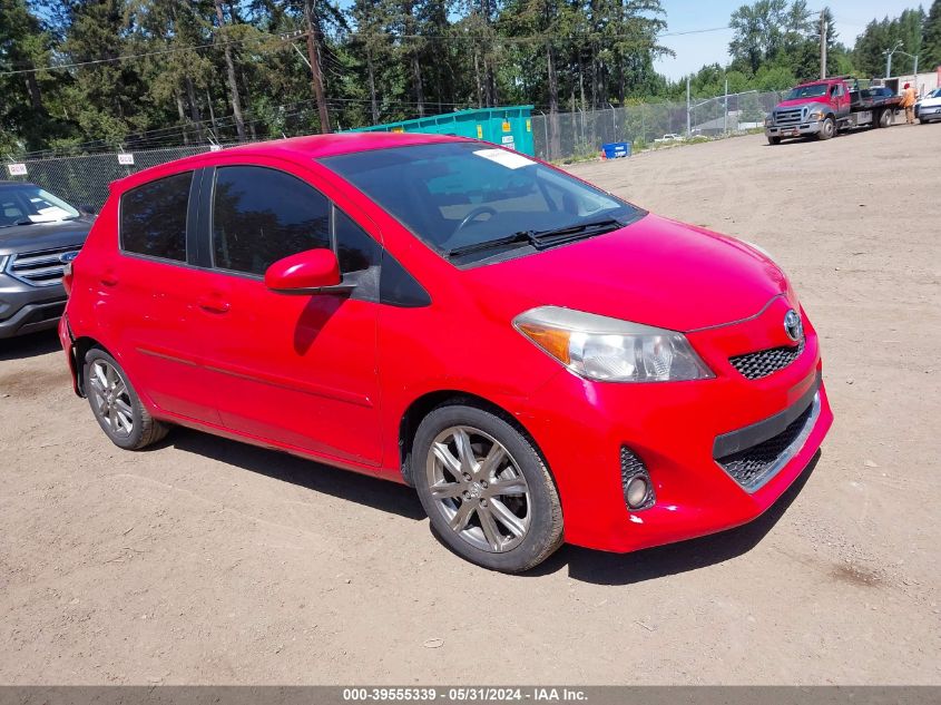 2014 Toyota Yaris Se (Tmc/Cbu Plant) VIN: JTDKTUD38ED582960 Lot: 39555339