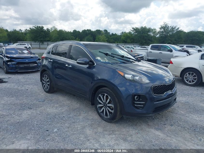 2017 Kia Sportage Ex VIN: KNDPN3AC2H7284860 Lot: 39555346