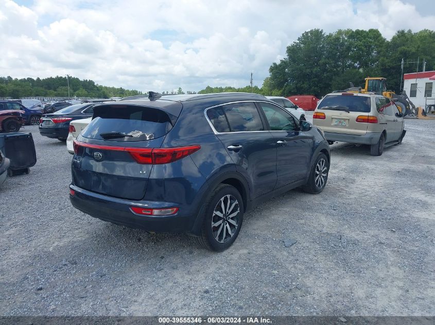 2017 Kia Sportage Ex VIN: KNDPN3AC2H7284860 Lot: 39555346