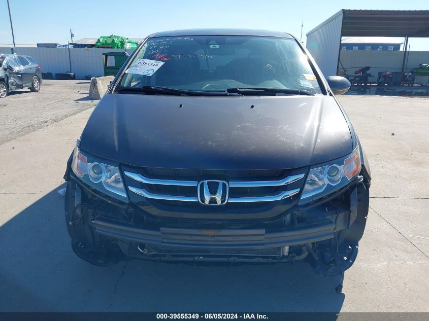 2014 Honda Odyssey Touring/Touring Elite VIN: 5FNRL5H93EB097699 Lot: 39555349