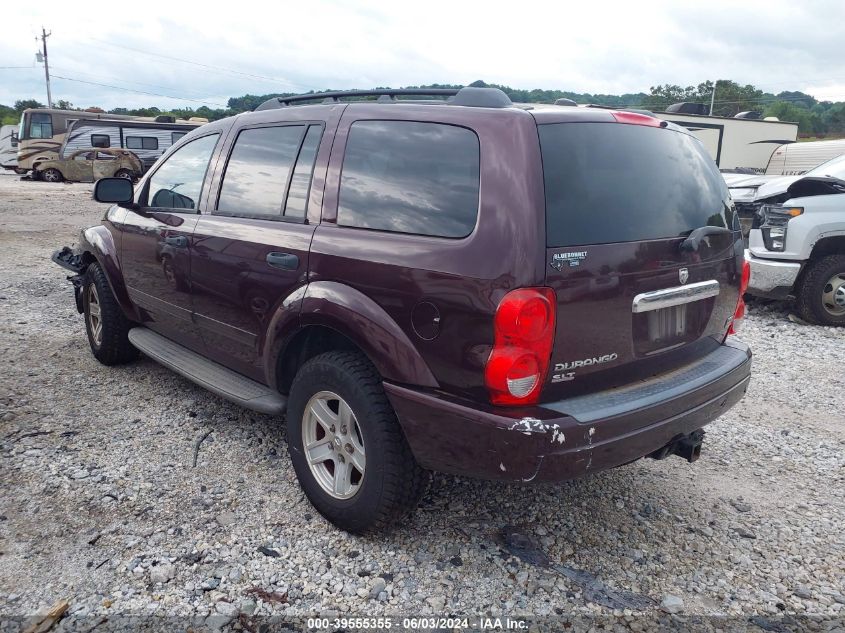 2005 Dodge Durango Slt VIN: 1D8HB48D75F590781 Lot: 39555355