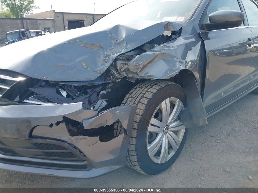 2017 Volkswagen Jetta 1.4T S VIN: 3VW2B7AJ0HM405204 Lot: 39555356