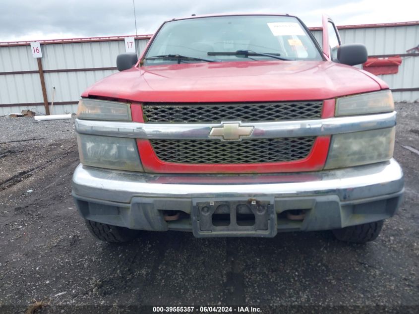 2006 Chevrolet Colorado Lt VIN: 1GCDT136X68191905 Lot: 39555357