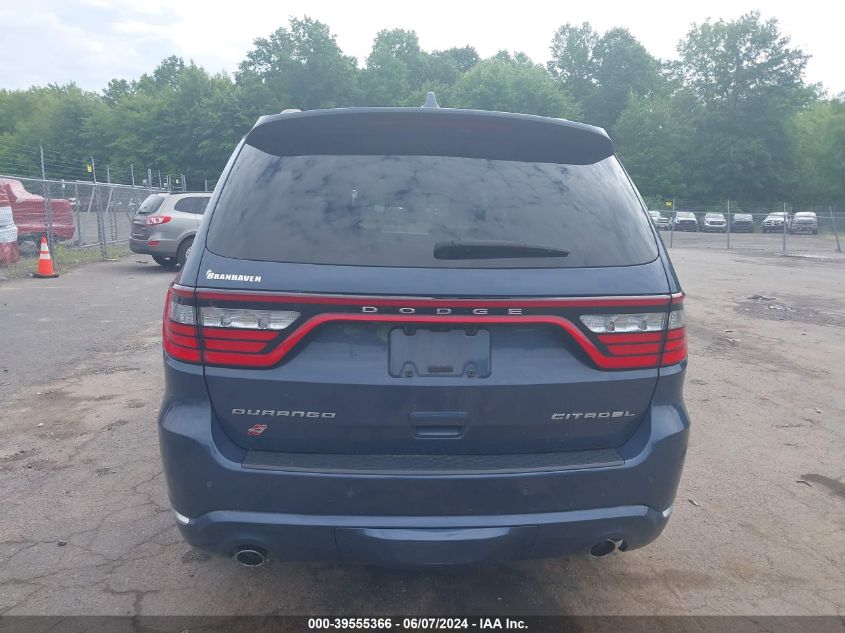 2021 Dodge Durango Citadel Awd VIN: 1C4RDJEG5MC643360 Lot: 39555366