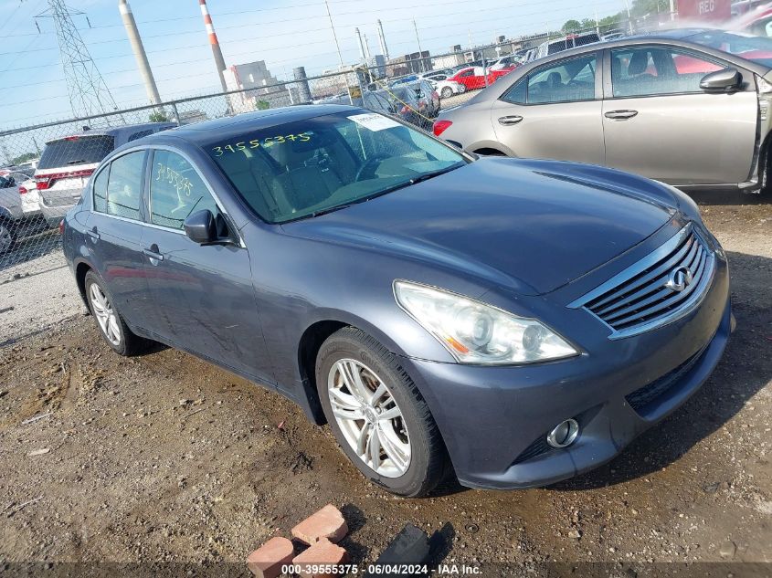 2010 Infiniti G37X VIN: JN1CV6AR9AM254897 Lot: 39555375