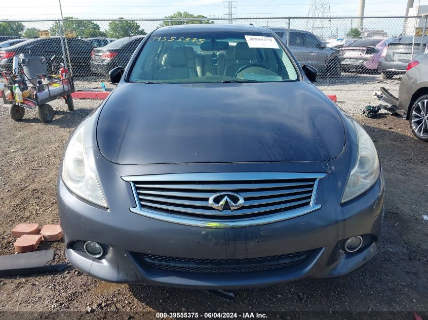 2010 Infiniti G37X VIN: JN1CV6AR9AM254897 Lot: 39555375