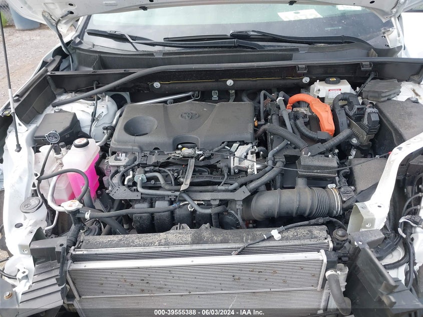 2021 Toyota Rav4 Xle Hybrid VIN: JTMRWRFV5MD134465 Lot: 39555388