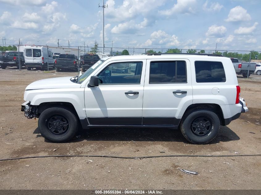 2014 Jeep Patriot Sport VIN: 1C4NJPBA0ED870509 Lot: 39555394