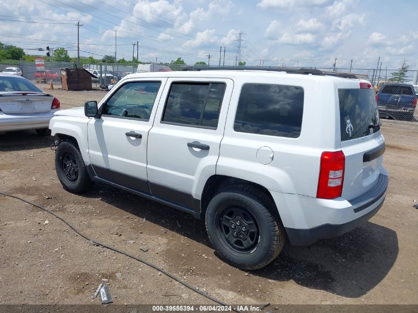 2014 Jeep Patriot Sport VIN: 1C4NJPBA0ED870509 Lot: 39555394