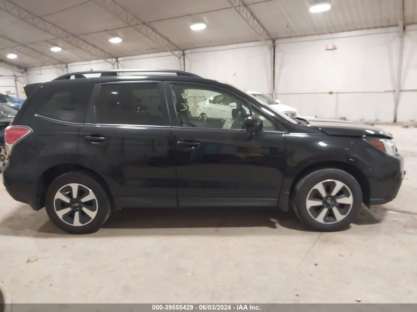 2017 Subaru Forester 2.5I Premium VIN: JF2SJAEC3HH568000 Lot: 39555429