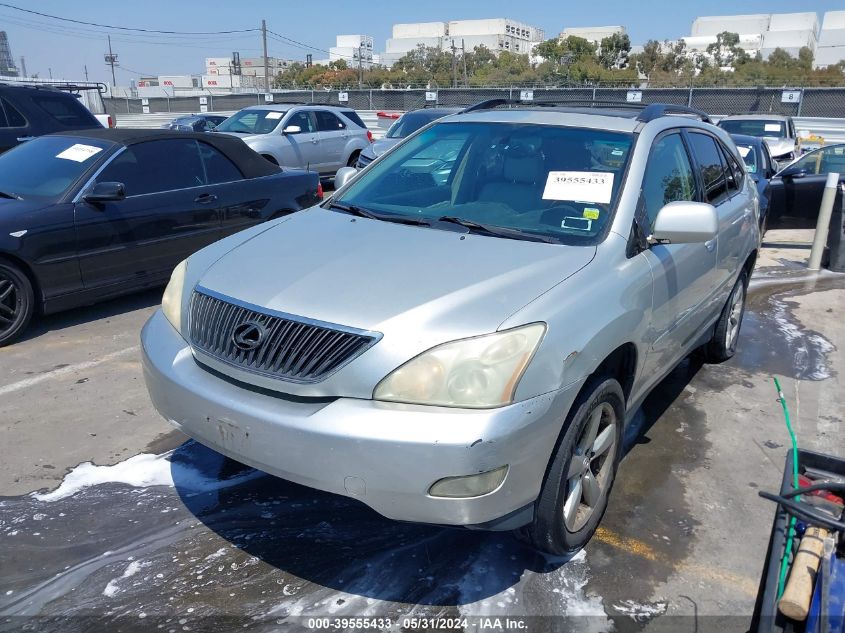 2004 Lexus Rx 330 VIN: JTJGA31U540026448 Lot: 39555433