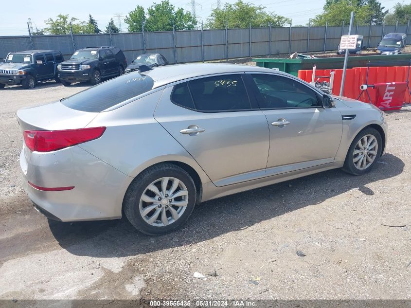 2014 Kia Optima Lx VIN: 5XXGM4A7XEG314556 Lot: 39555435