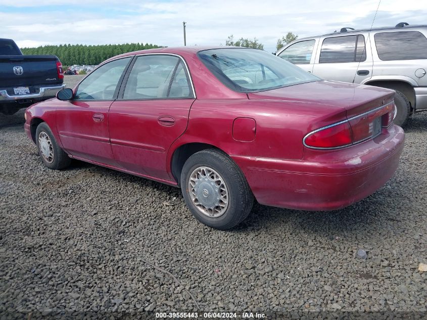 2004 Buick Century VIN: 2G4WS52J141188993 Lot: 39555443