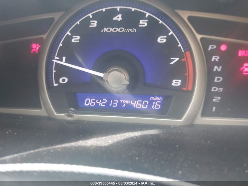 2008 Honda Civic Lx VIN: 1HGFA165X8L053316 Lot: 39555445