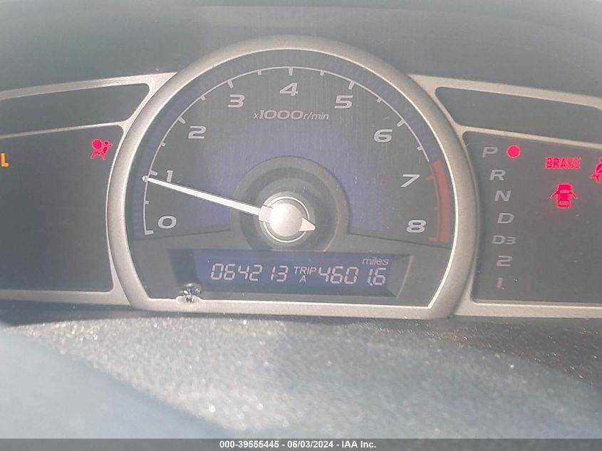 2008 Honda Civic Lx VIN: 1HGFA165X8L053316 Lot: 39555445