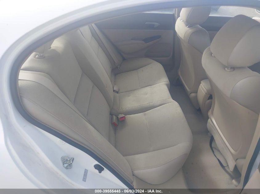 2008 Honda Civic Lx VIN: 1HGFA165X8L053316 Lot: 39555445