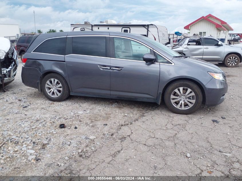 2014 Honda Odyssey Ex-L VIN: 5FNRL5H68EB028397 Lot: 39555446