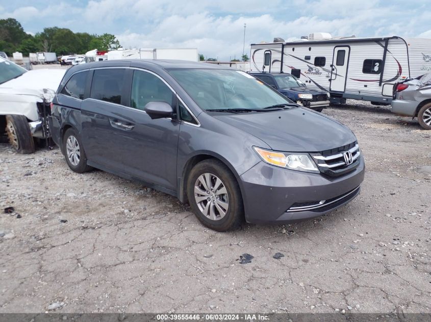 2014 Honda Odyssey Ex-L VIN: 5FNRL5H68EB028397 Lot: 39555446