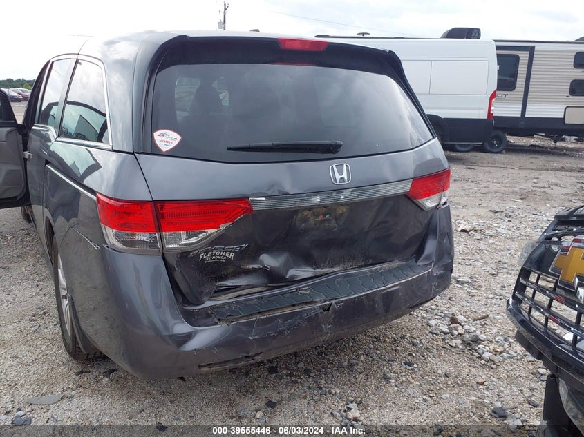 2014 Honda Odyssey Ex-L VIN: 5FNRL5H68EB028397 Lot: 39555446