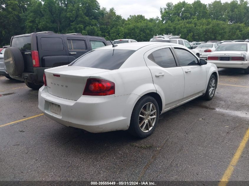 2014 Dodge Avenger Se VIN: 1C3CDZAB1EN130034 Lot: 39555449