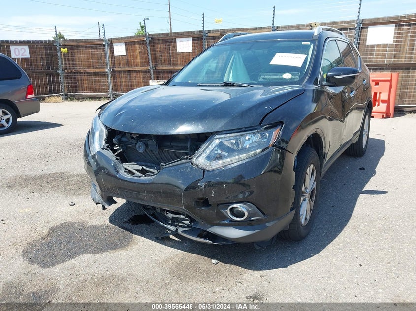 2015 Nissan Rogue Sv VIN: 5N1AT2MV4FC827001 Lot: 39555448