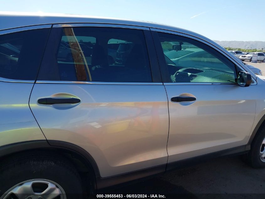 2014 Honda Cr-V Lx VIN: 5J6RM4H30EL106241 Lot: 39555453