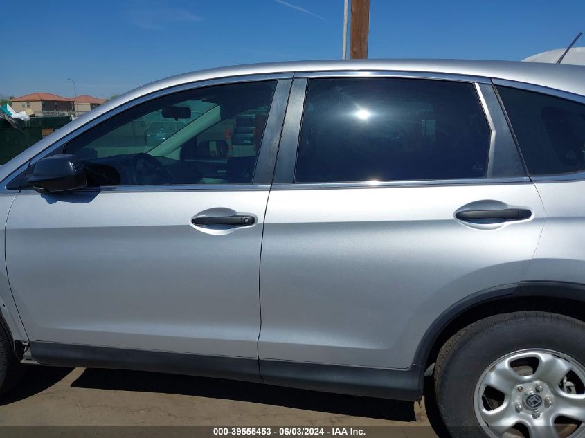 2014 Honda Cr-V Lx VIN: 5J6RM4H30EL106241 Lot: 39555453