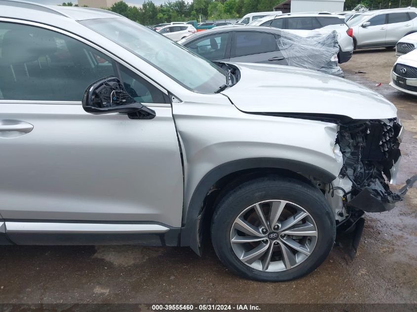 2020 Hyundai Santa Fe Sel VIN: 5NMS33AD9LH163933 Lot: 39555460