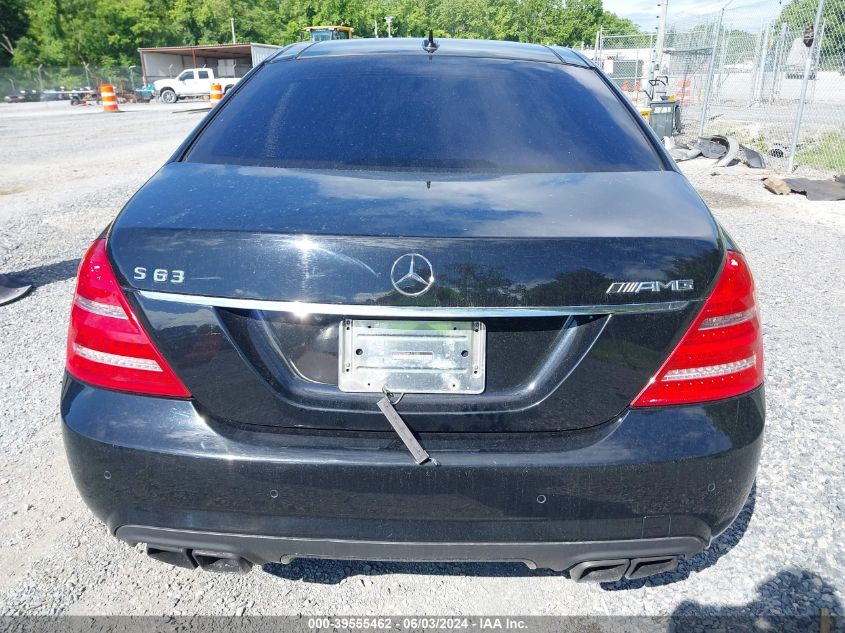 2011 Mercedes-Benz S 63 Amg VIN: WDDNG7EB6BA372532 Lot: 39555462