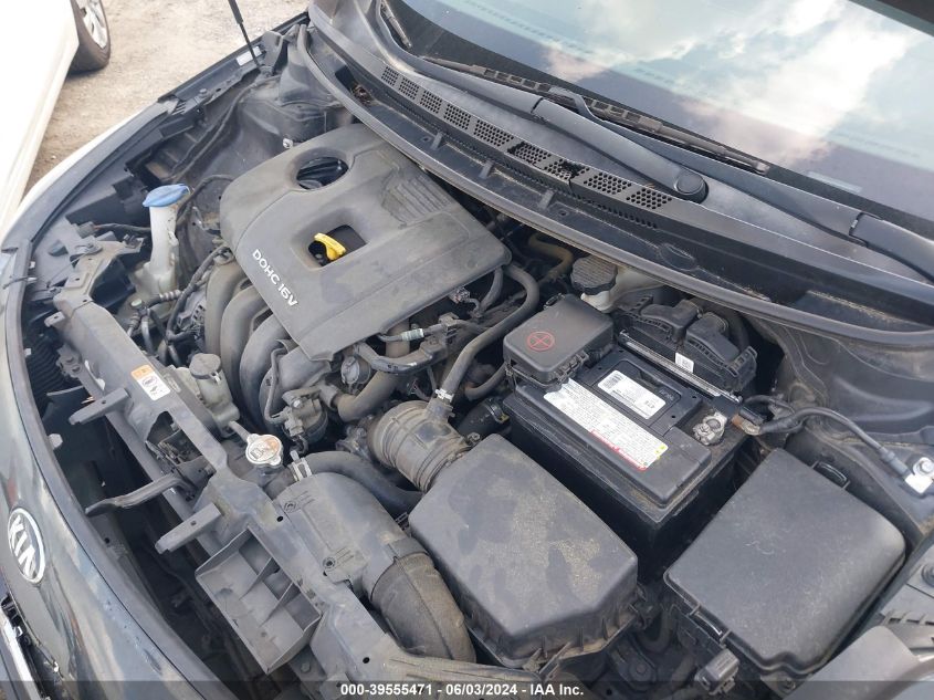 2017 Kia Forte Lx VIN: 3KPFK4A75HE069986 Lot: 39555471