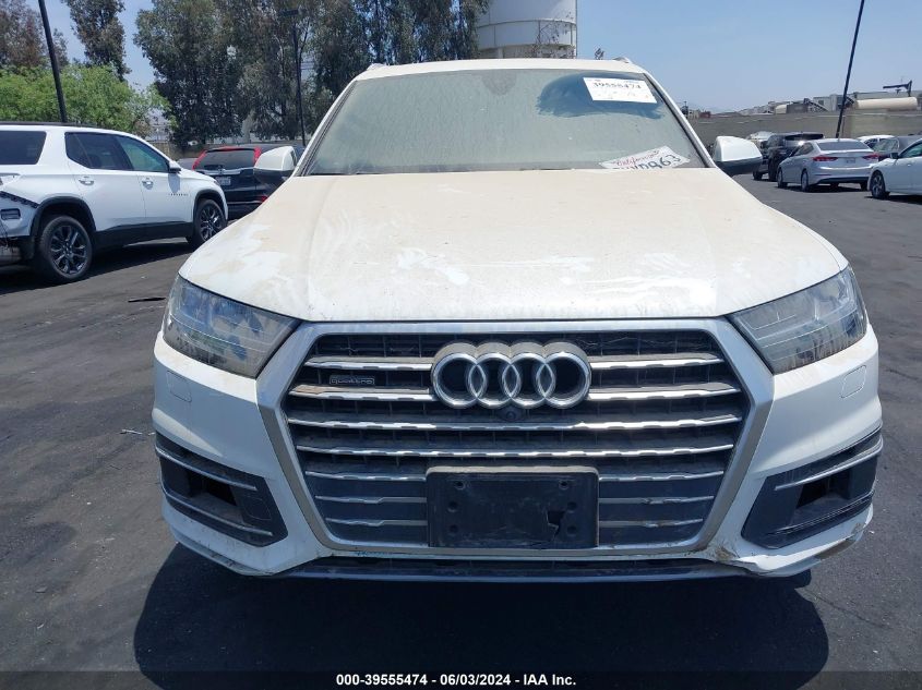 2017 Audi Q7 3.0T Premium VIN: WA1VAAF79HD029377 Lot: 39555474