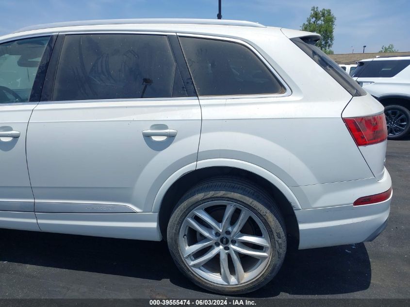 2017 Audi Q7 3.0T Premium VIN: WA1VAAF79HD029377 Lot: 39555474