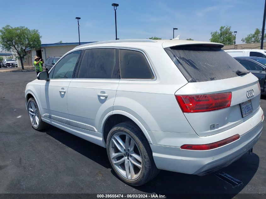 2017 Audi Q7 3.0T Premium VIN: WA1VAAF79HD029377 Lot: 39555474