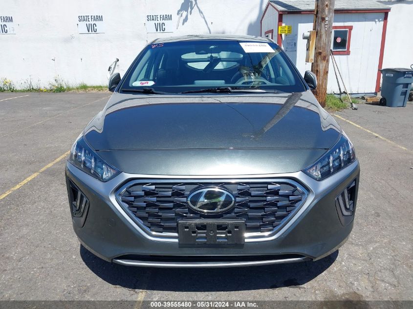 2020 Hyundai Ioniq Hybrid Sel VIN: KMHC85LC6LU237240 Lot: 39555480