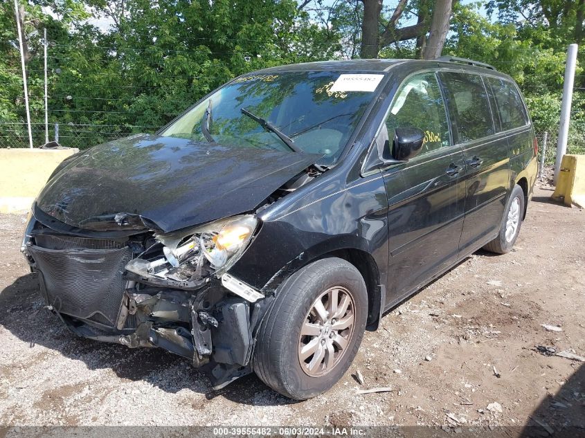 2009 Honda Odyssey Ex-L VIN: 5FNRL38609B056155 Lot: 39555482