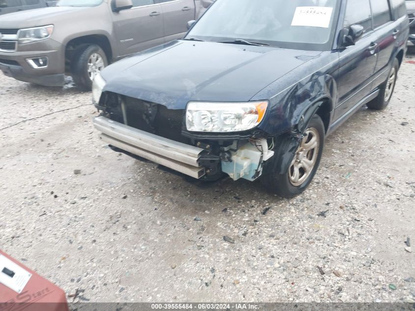 2006 Subaru Forester 2.5X VIN: JF1SG63676H740314 Lot: 39555484