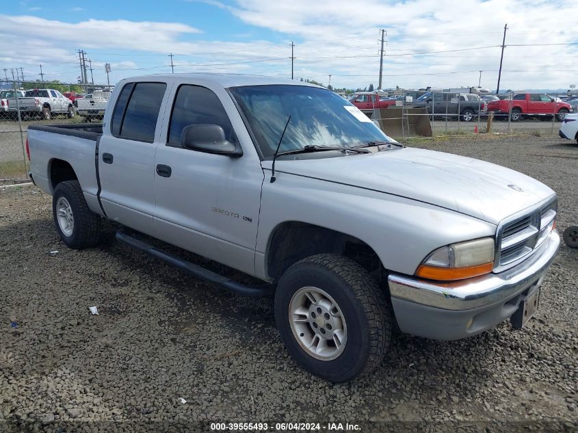 2001 Dodge Dakota Slt/Sport VIN: 1B7GG2AN71S161497 Lot: 39555493