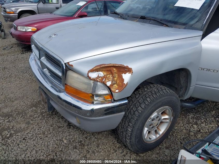 2001 Dodge Dakota Slt/Sport VIN: 1B7GG2AN71S161497 Lot: 39555493