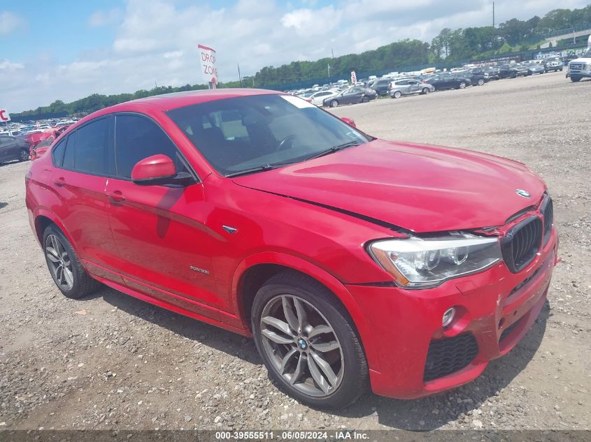 2015 BMW X4 xDrive35I VIN: 5UXXW5C54F0E88431 Lot: 39555511