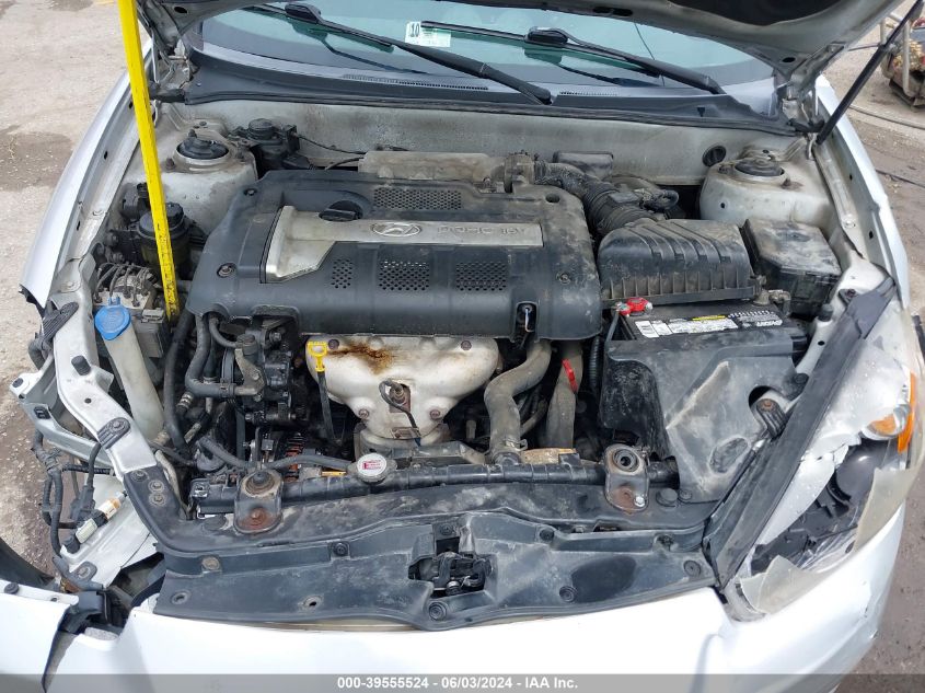 2007 Hyundai Tiburon Gs VIN: KMHHM66D17U248034 Lot: 39555524