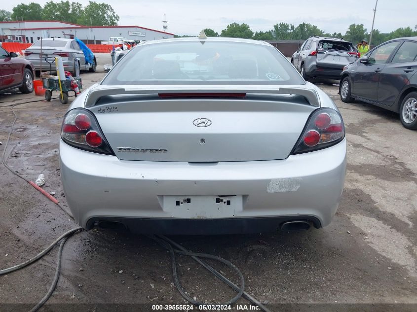 2007 Hyundai Tiburon Gs VIN: KMHHM66D17U248034 Lot: 39555524