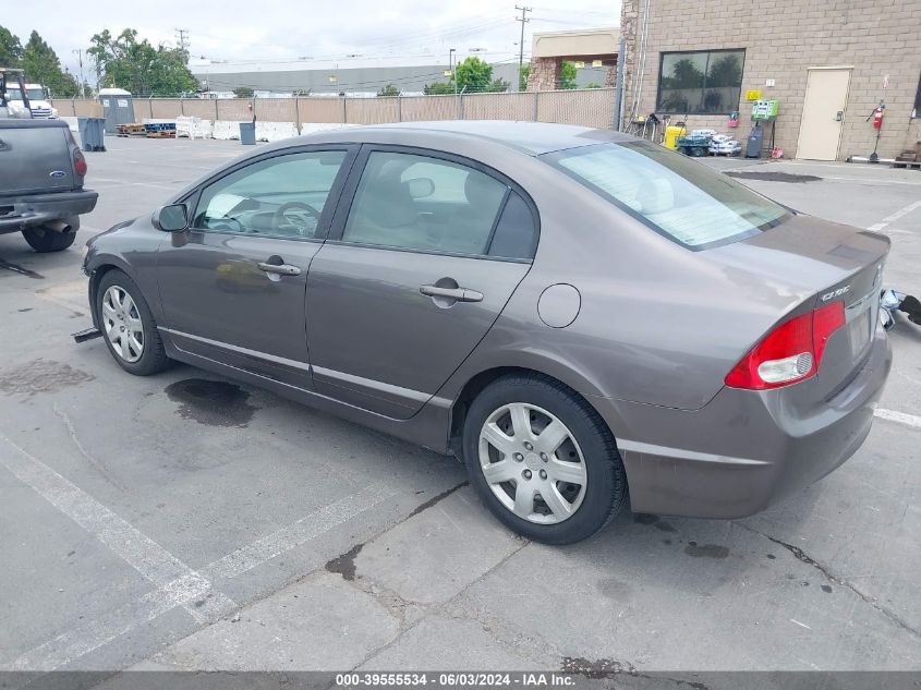 2009 Honda Civic Lx VIN: 19XFA16549E014309 Lot: 39555534