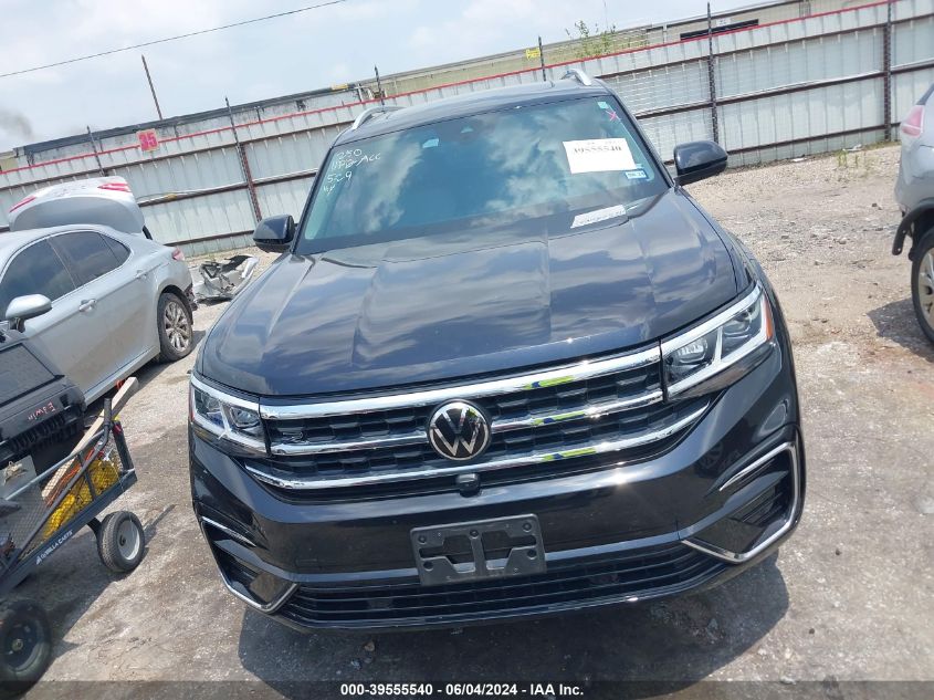 2023 Volkswagen Atlas 3.6L V6 Sel Premium R-Line VIN: 1V2FR2CA7PC508523 Lot: 39555540