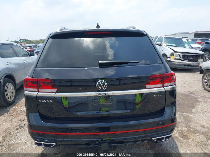 2023 Volkswagen Atlas 3.6L V6 Sel Premium R-Line VIN: 1V2FR2CA7PC508523 Lot: 39555540