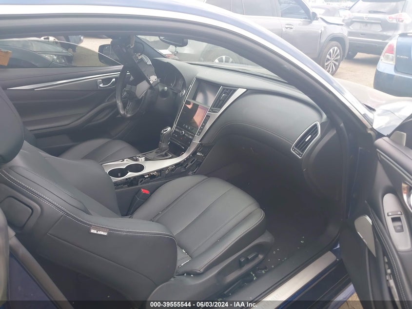 2018 Infiniti Q60 3.0T Luxe VIN: JN1EV7EL7JM390448 Lot: 39555544