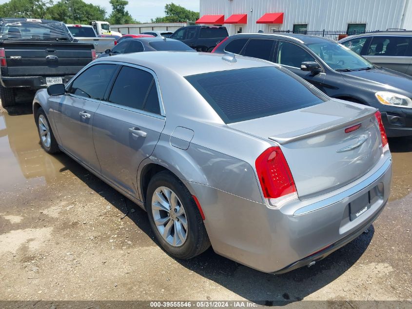 2015 Chrysler 300 Limited VIN: 2C3CCAAG9FH818292 Lot: 39555546