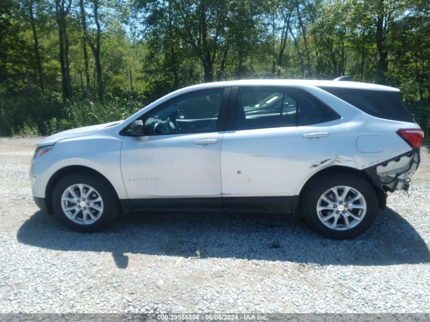 2020 Chevrolet Equinox Awd Ls VIN: 3GNAXSEV9LS593622 Lot: 39555556