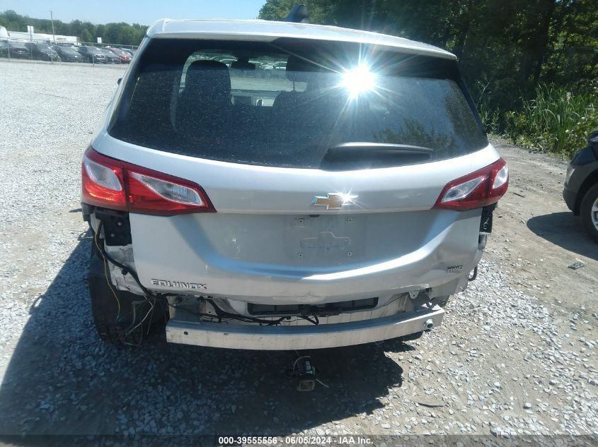 2020 Chevrolet Equinox Awd Ls VIN: 3GNAXSEV9LS593622 Lot: 39555556